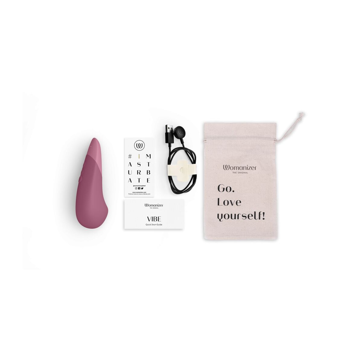 Bullet vibracija Womanizer Dusky Rožinė